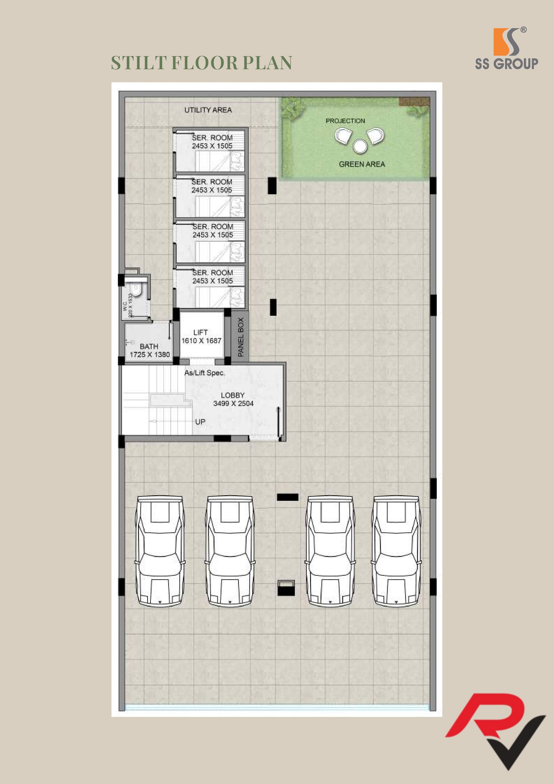 Stilt Floor Plan